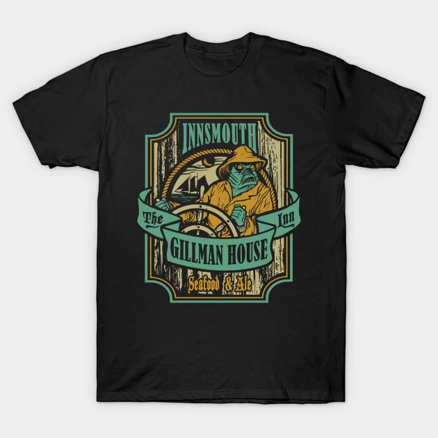 Gillman House T-Shirt by heartattackjack